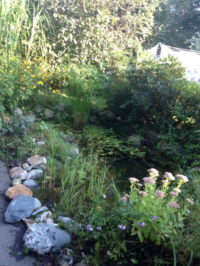 Ruhige Wohnung Mit Schoenem Eigengarten In Seeboden Am Millstaettersee Bagian luar foto