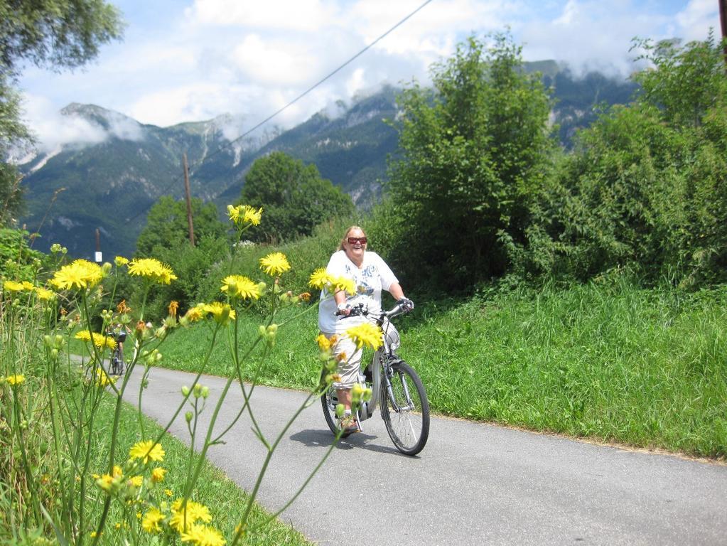 Ruhige Wohnung Mit Schoenem Eigengarten In Seeboden Am Millstaettersee Ruang foto